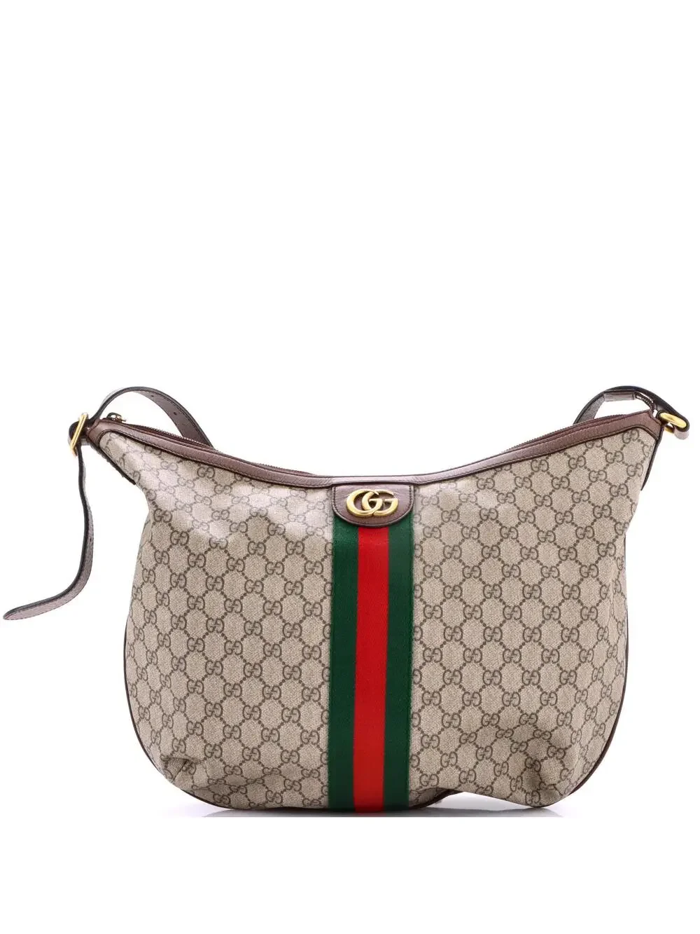 Gucci Ophidia Half Moon Hobo Gg Coated #279427G16B